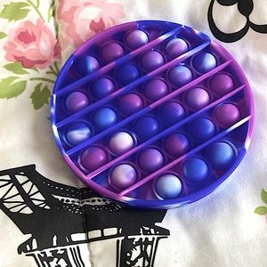 Mixed color fidget (purple blue white)